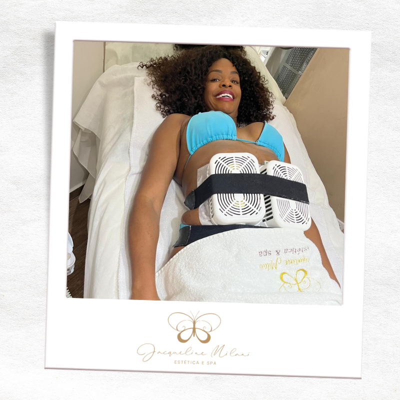 Estética corporal em Araçariguama na Clínica Jacqueline Milani Espaço Estético, referência em tratamentos personalizados.