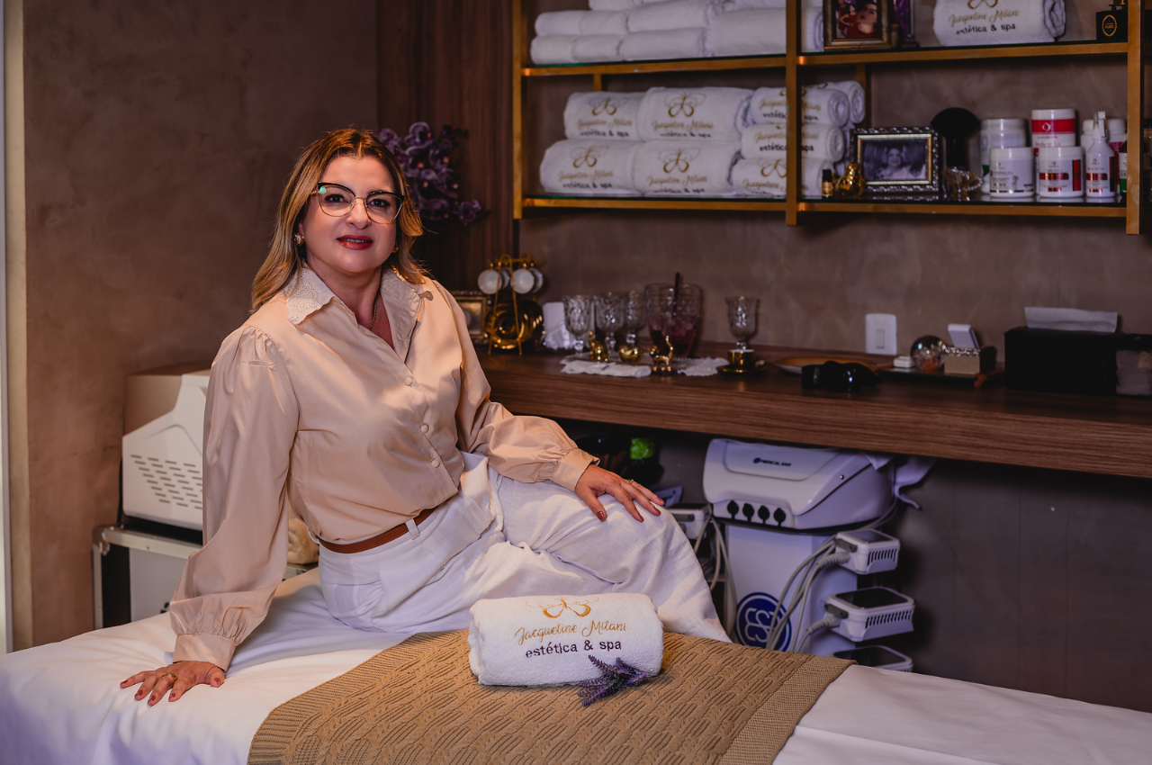Clínica de Estética em Araçariguama com tratamentos de estética facial, estética corporal e spa personalizados no Jacqueline Milani Espaço Estético.