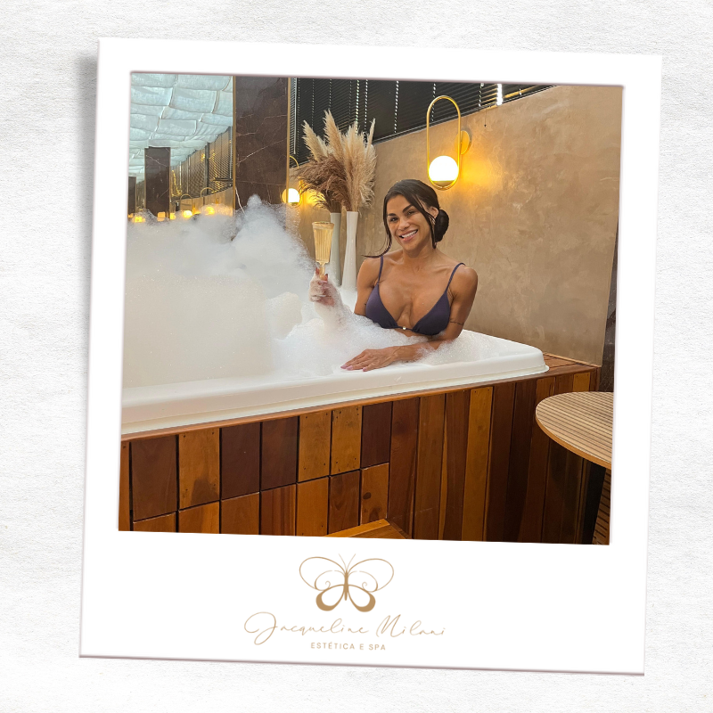 Spa em Araçariguama no Jacqueline Milani Espaço Estético, oferecendo experiências de relaxamento e bem-estar com protocolos exclusivos.