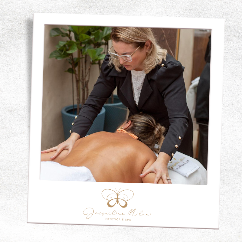 Spa em Araçariguama no Jacqueline Milani Espaço Estético, oferecendo experiências de relaxamento e bem-estar com protocolos exclusivos.