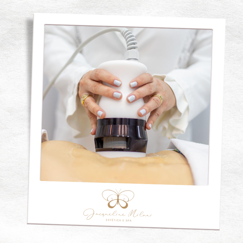 Estética corporal em Araçariguama na Clínica Jacqueline Milani Espaço Estético, referência em tratamentos personalizados.